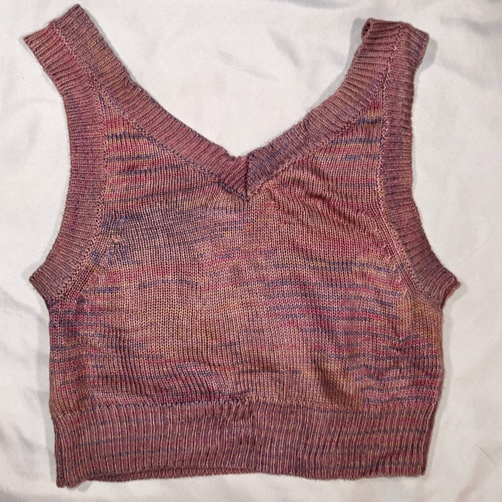 custom dye sweater vest